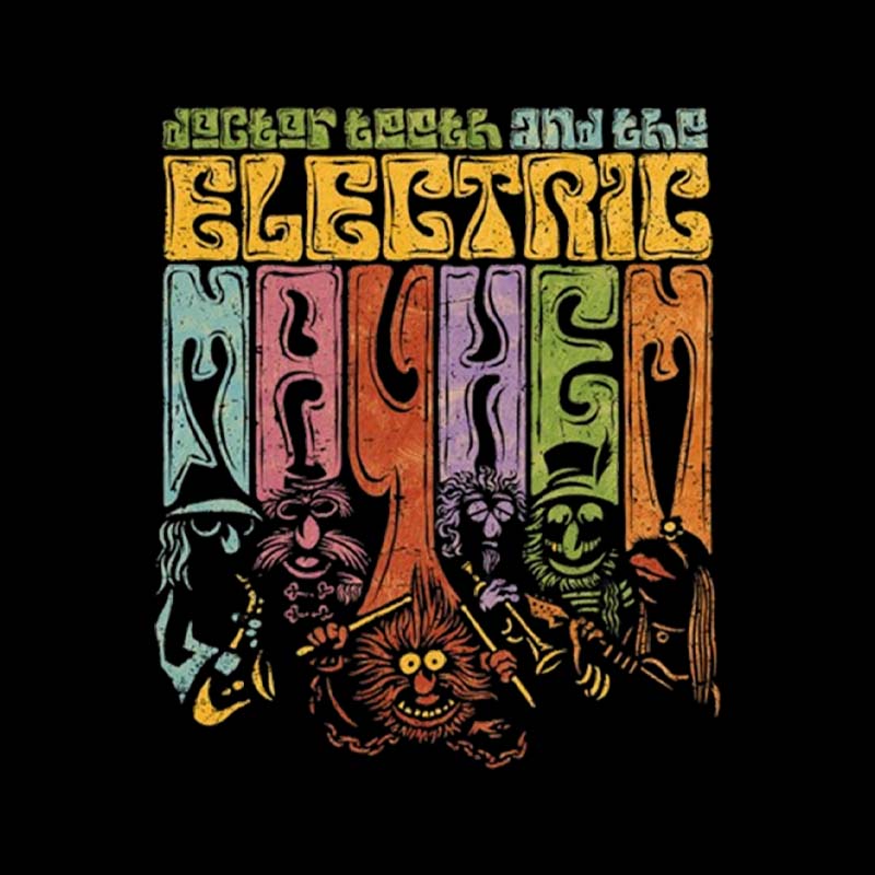 The Psychedelic Mayhem Geek T-Shirt
