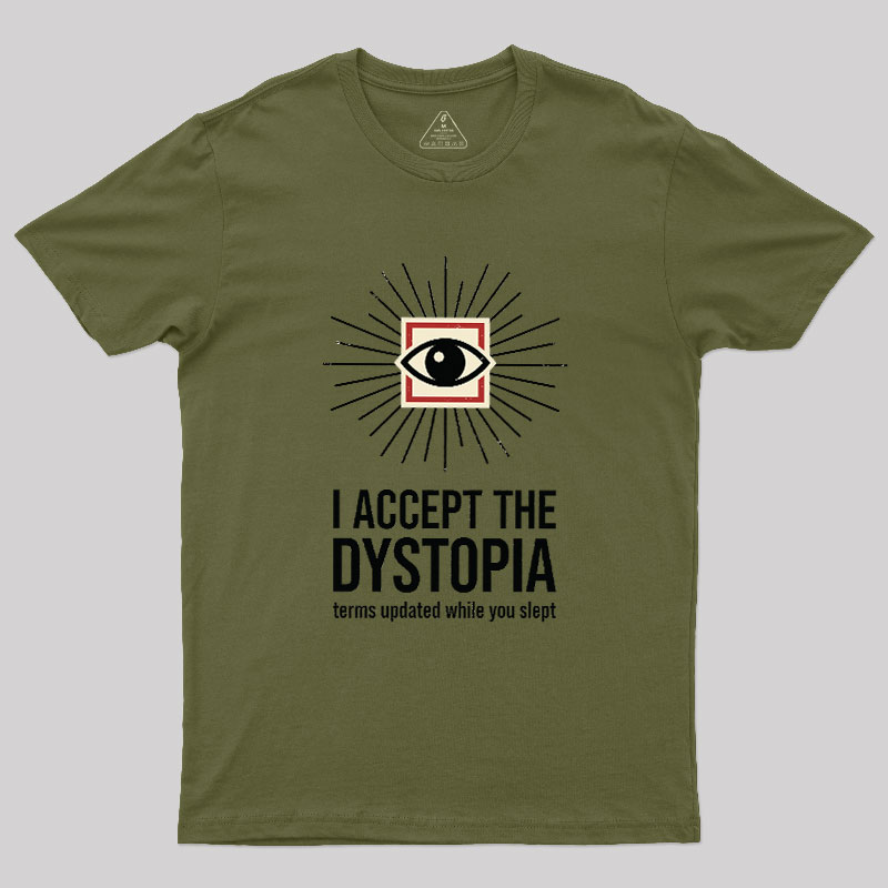 Dystopia User Agreement Geek T-Shirt