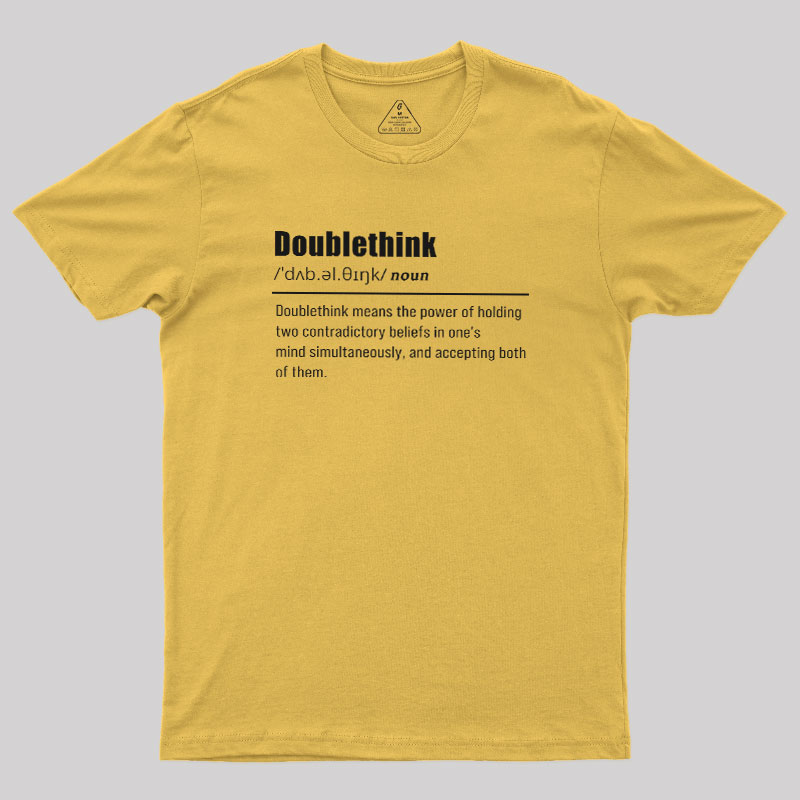 Double Think Geek T-Shirt