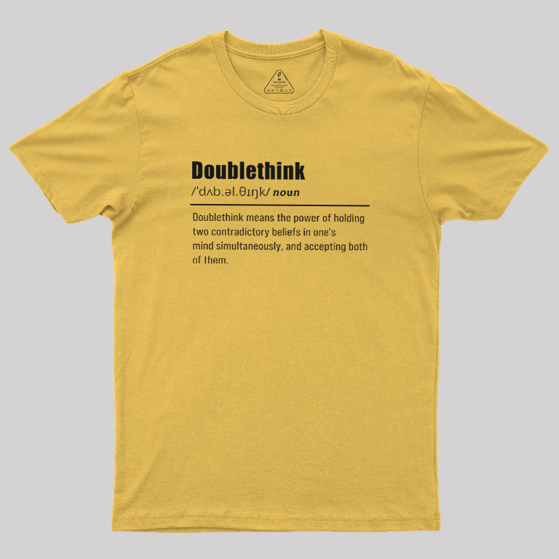 Double Think Geek T-Shirt