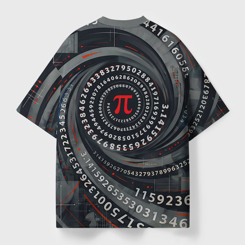 Pi Science Geek All-Over Print T-Shirt