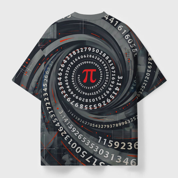 Pi Science Geek All-Over Print T-Shirt