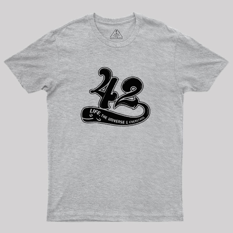 Whale 42 Geek T-Shirt