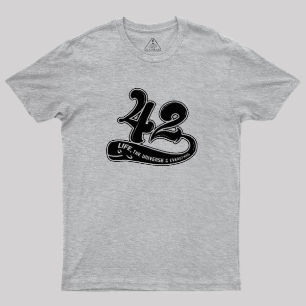 Whale 42 Geek T-Shirt