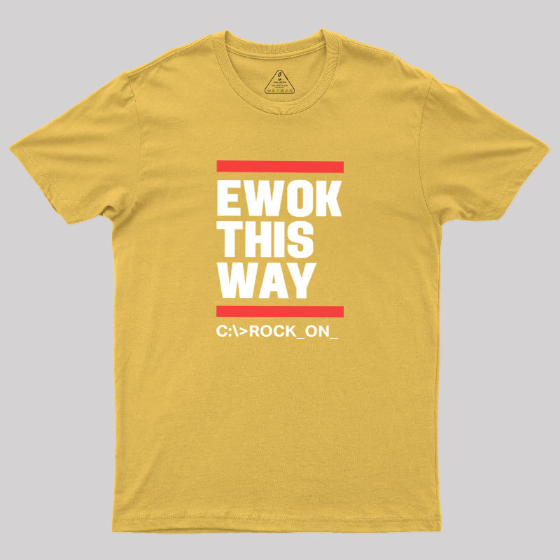 Ewok This Way Geek T-Shirt