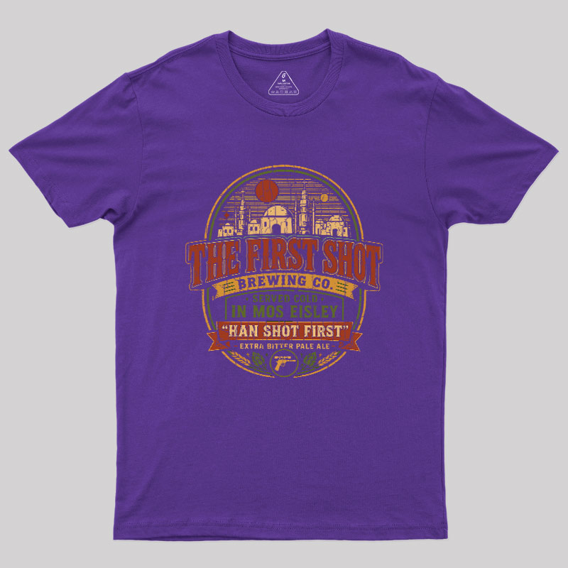 The First Shot Brewing Co. Galactic Smuggler Ale Geek T-Shirt
