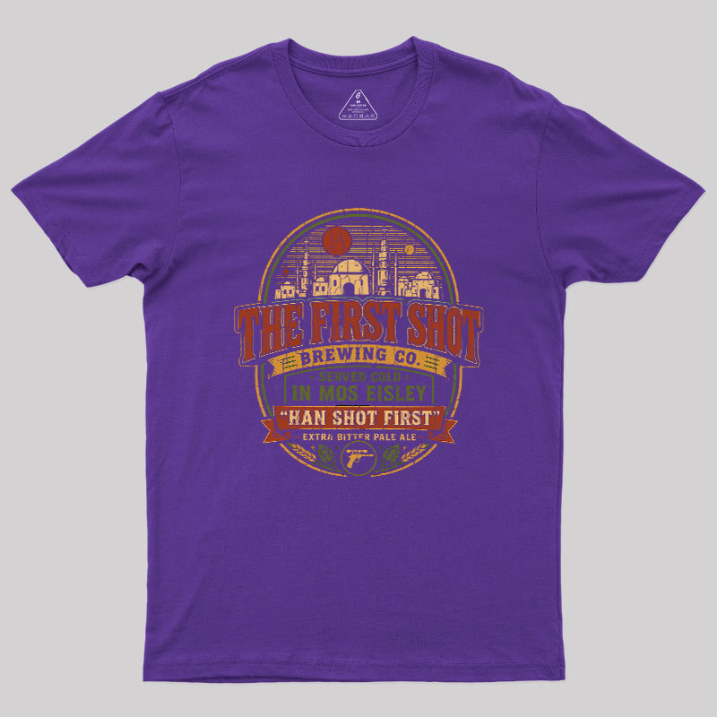 The First Shot Brewing Co. Galactic Smuggler Ale Geek T-Shirt