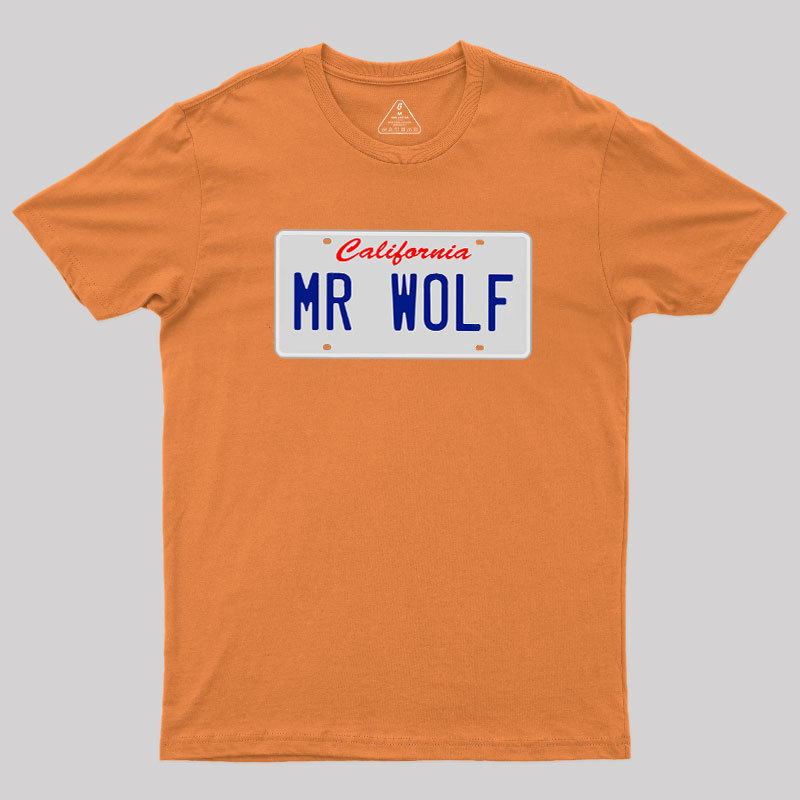 Mr. Wolf Pulp Fiction Geek T-Shirt