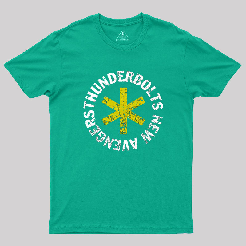 Yellow Hot Thunderbolts Geek T-Shirt