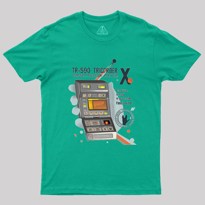 TR-590 Tricorder Geek T-Shirt