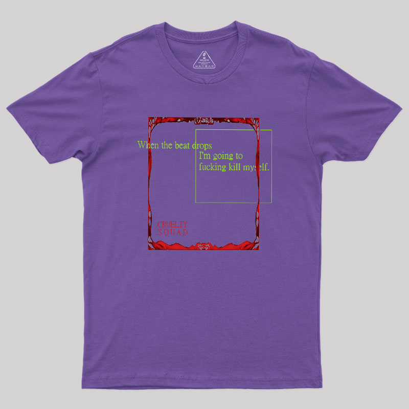 Cruelty Squad Merch Classic Geek T-Shirt