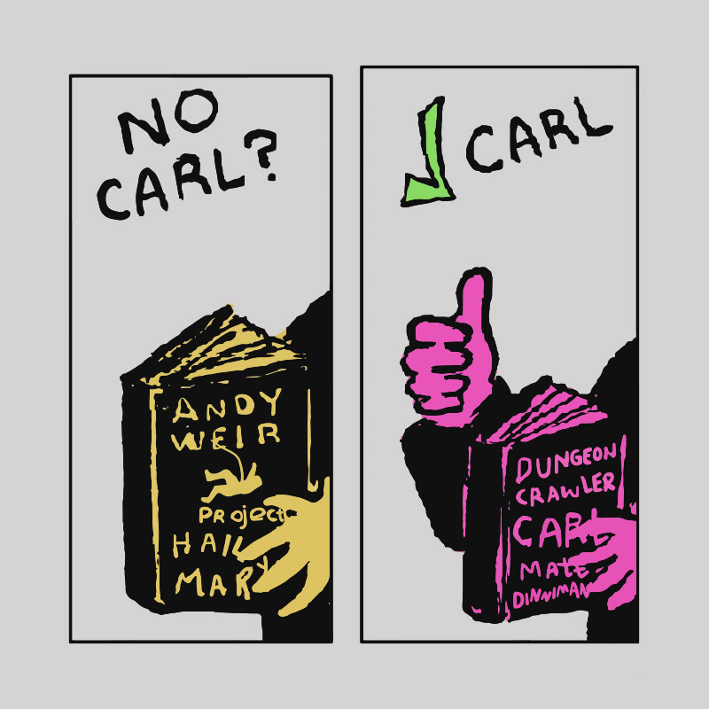 No Carl  Carl! Sci-Fi Bookworm Graphic Geek T-Shirt