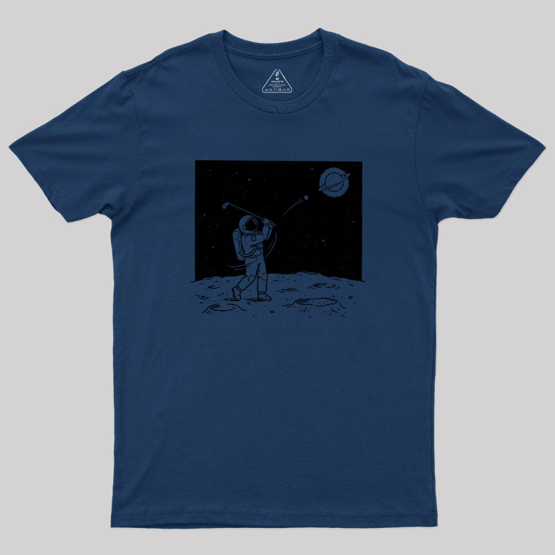 Space Golf Geek T-Shirt