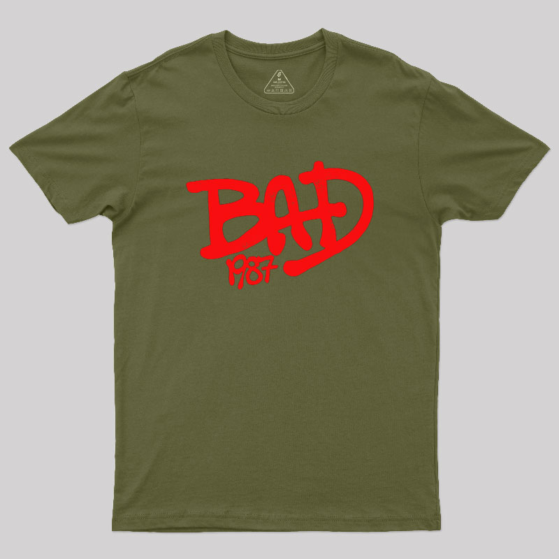 Bad 1987 Geek T-Shirt