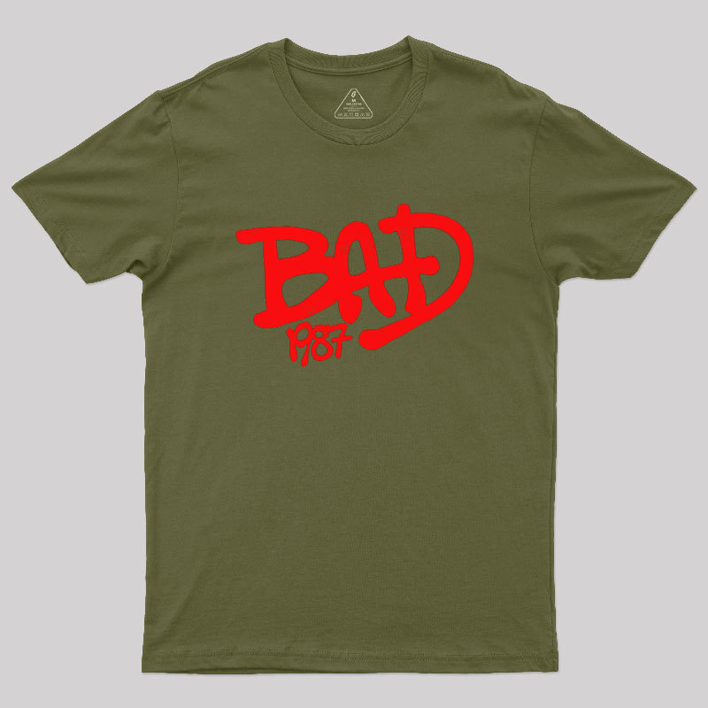 Bad 1987 Geek T-Shirt
