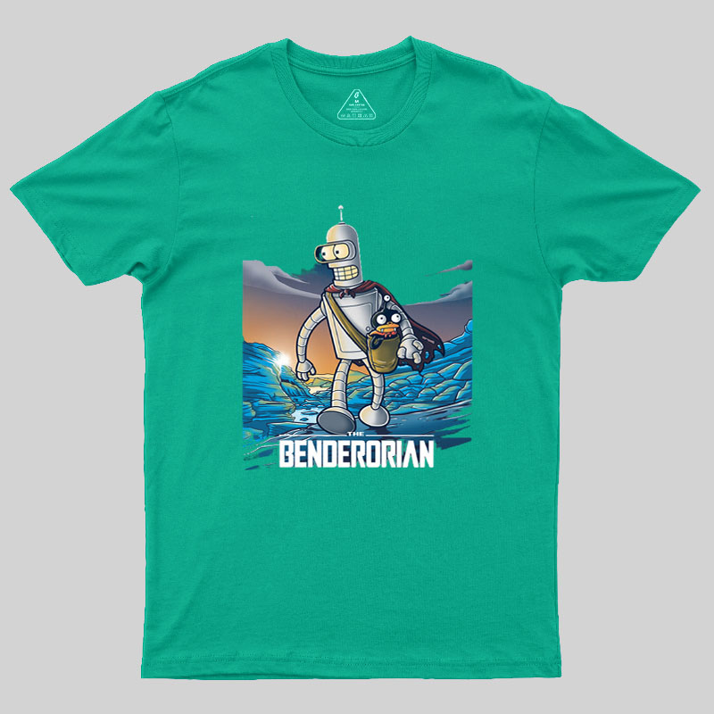 The Benderorian Poster Geek T-Shirt