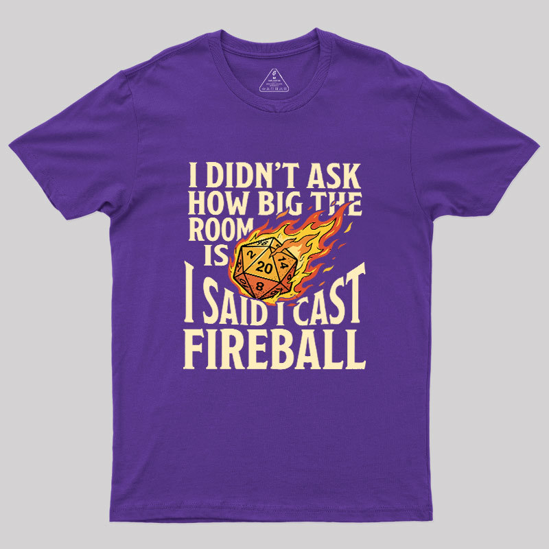 Fireball In A Closet Geek T-Shirt