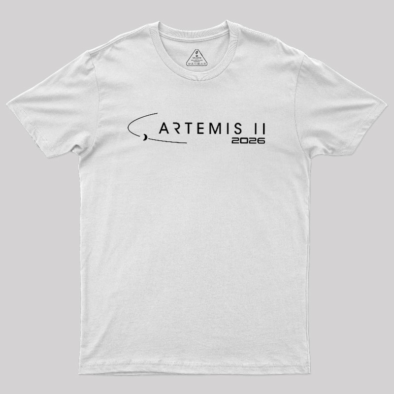 Artemis II 2026 Geek T-Shirt