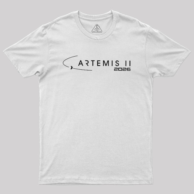 Artemis II 2026 Geek T-Shirt