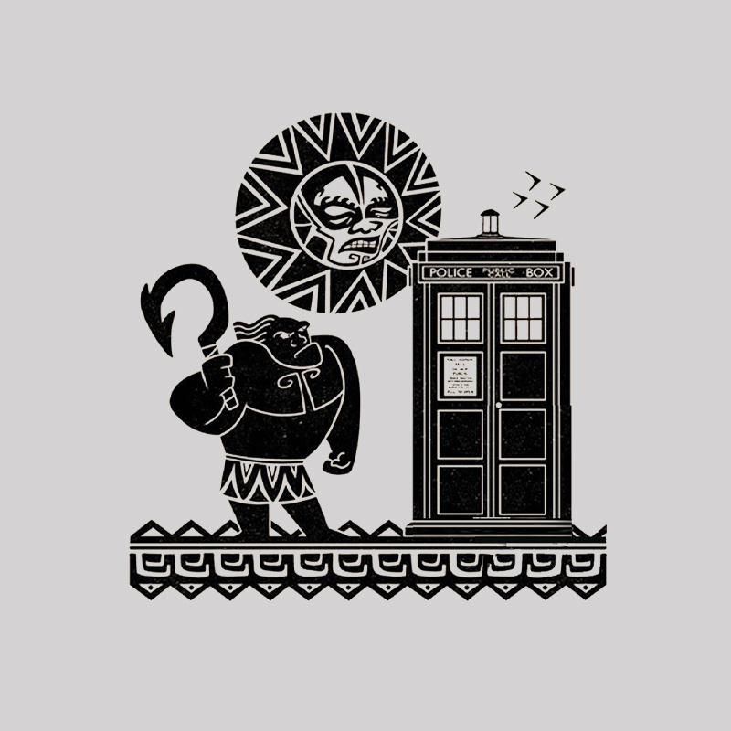 Maui Meets The Doctor Geek T-Shirt