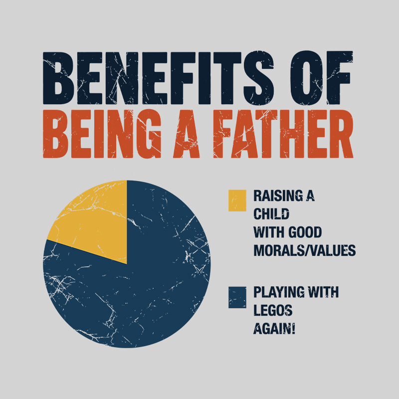 Benefits Of Being A Father Geek T-Shirt