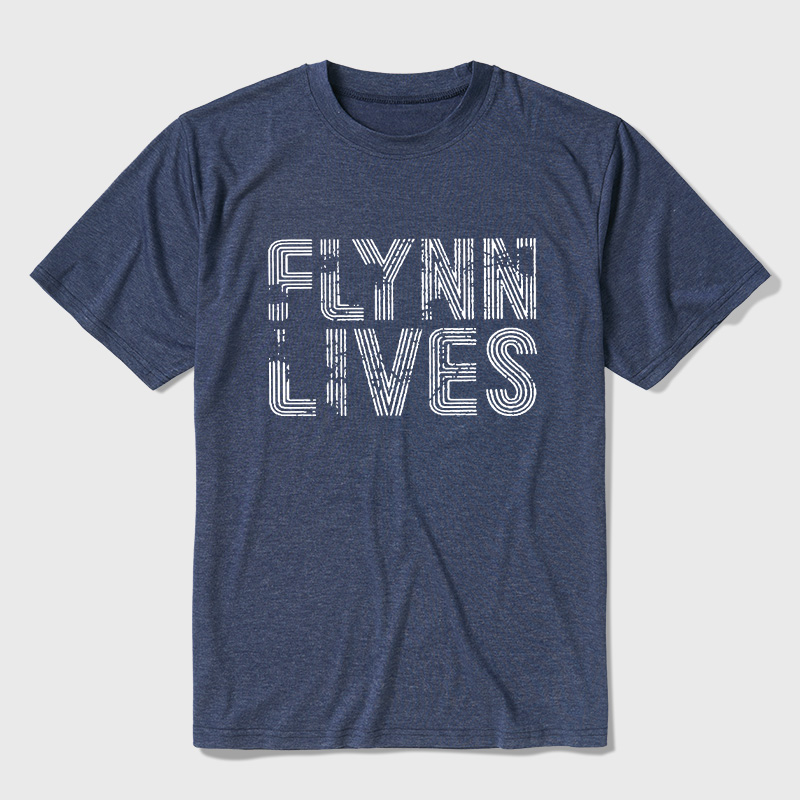 Retro Neon Line Typography Digital Sci‑Fi Ultra Soft Heather Tee