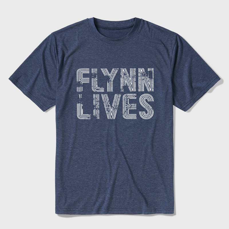 Retro Neon Line Typography Digital Sci‑Fi Ultra Soft Heather Tee