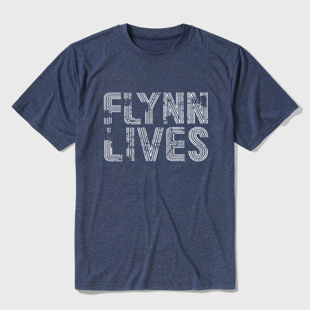 Retro Neon Line Typography Digital Sci‑Fi Ultra Soft Heather Tee