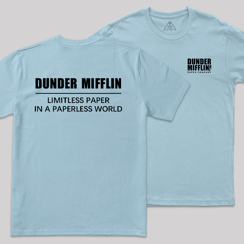 Paper Paradox Front and Back Printed Geek T-Shirt