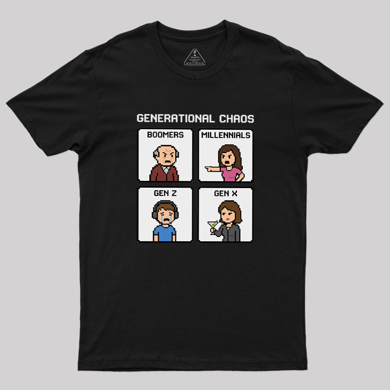 Generational Chaos Geek T-Shirt