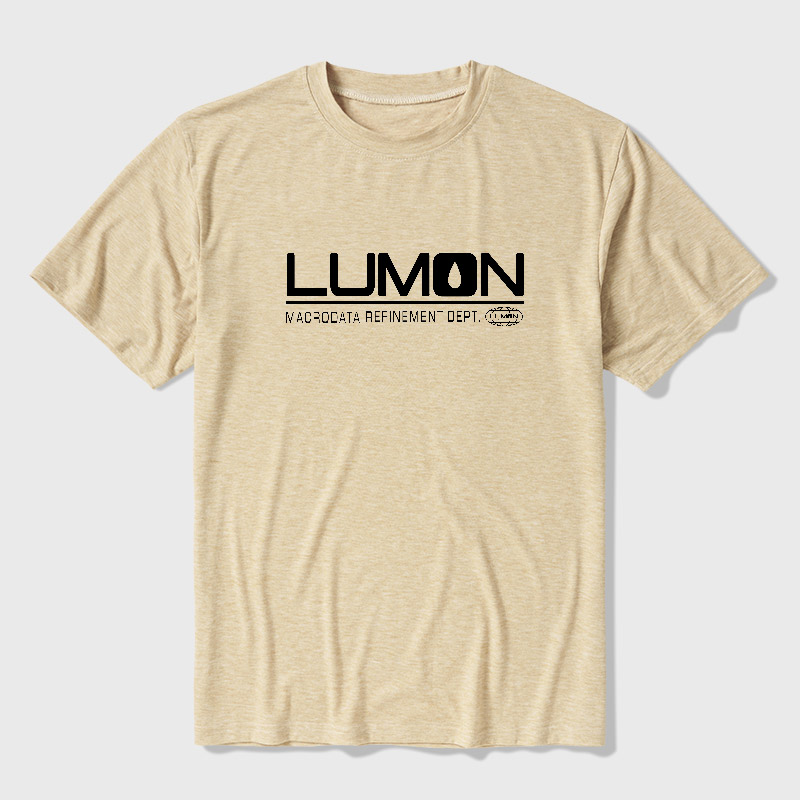 Lumon Macrodata Refinement Dept Ultra Soft Heather Tee