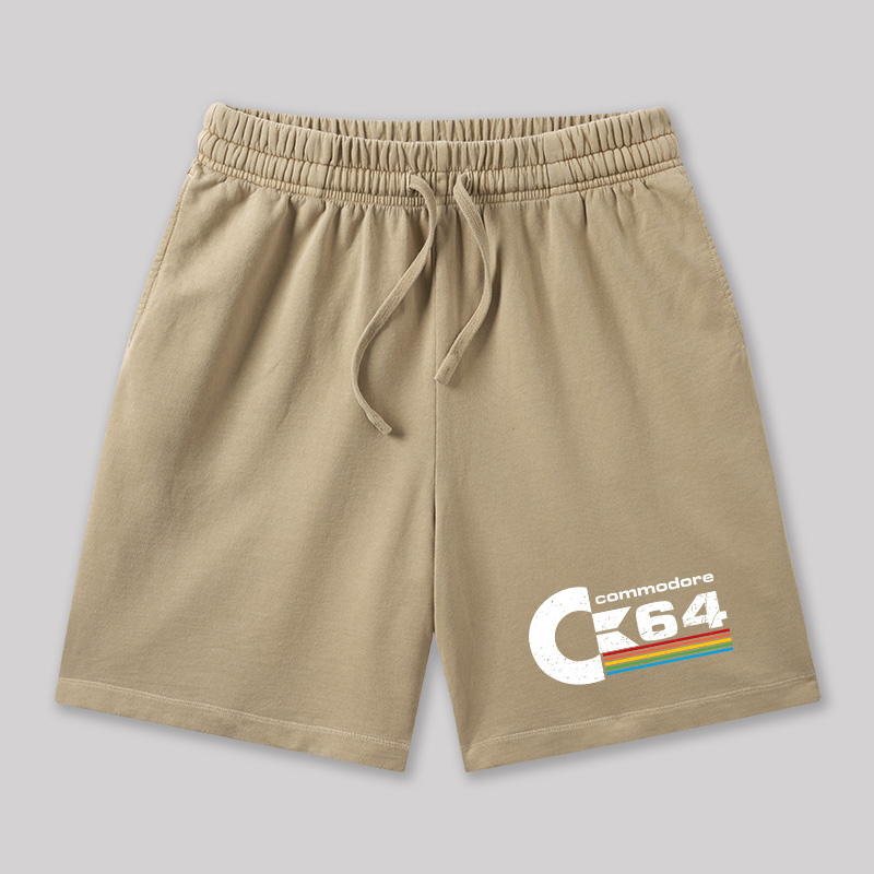 Commodore 64 Geeky Washed Shorts