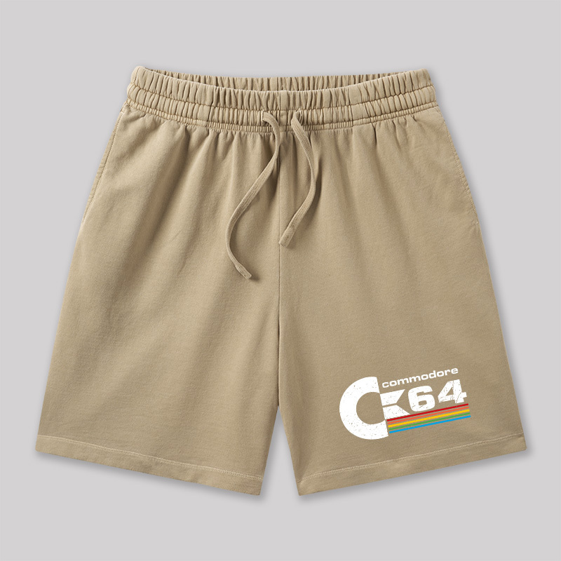 Commodore 64 Geeky Washed Shorts