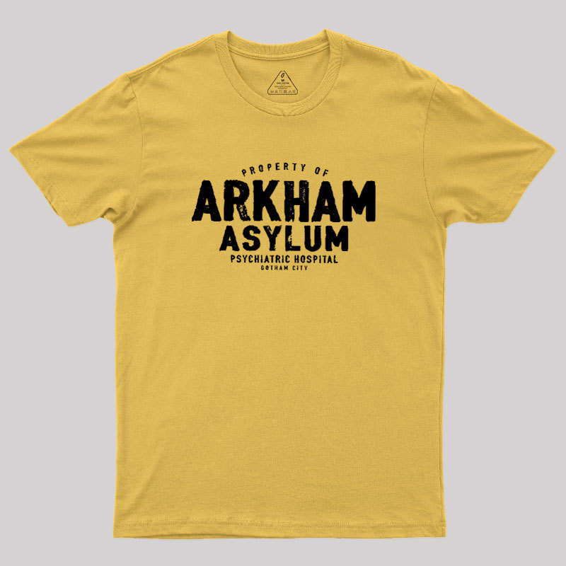 Arkham Asylum Geek T-Shirt
