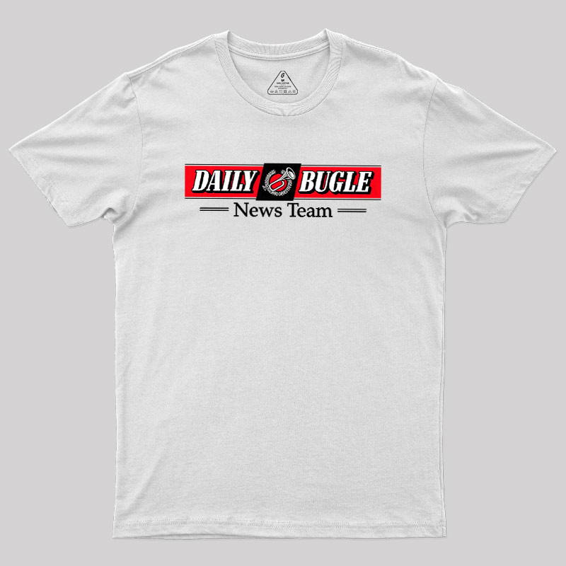 Daily Bugle News Team Geek T-Shirt