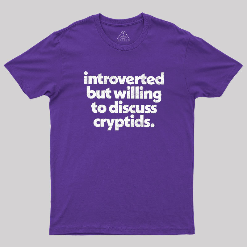 Cryptid Enthusiast Geek T-Shirt