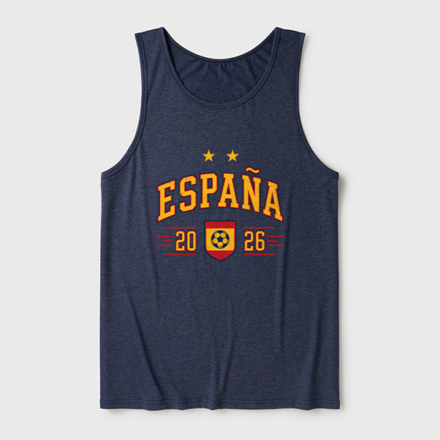 Espa?a Crowned Ball 2026 Ultra Soft Heather Tank