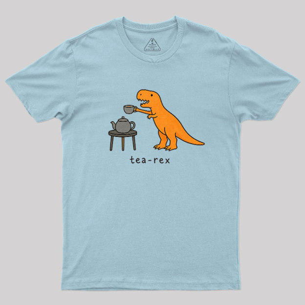 Tea-Rex Geek T-Shirt