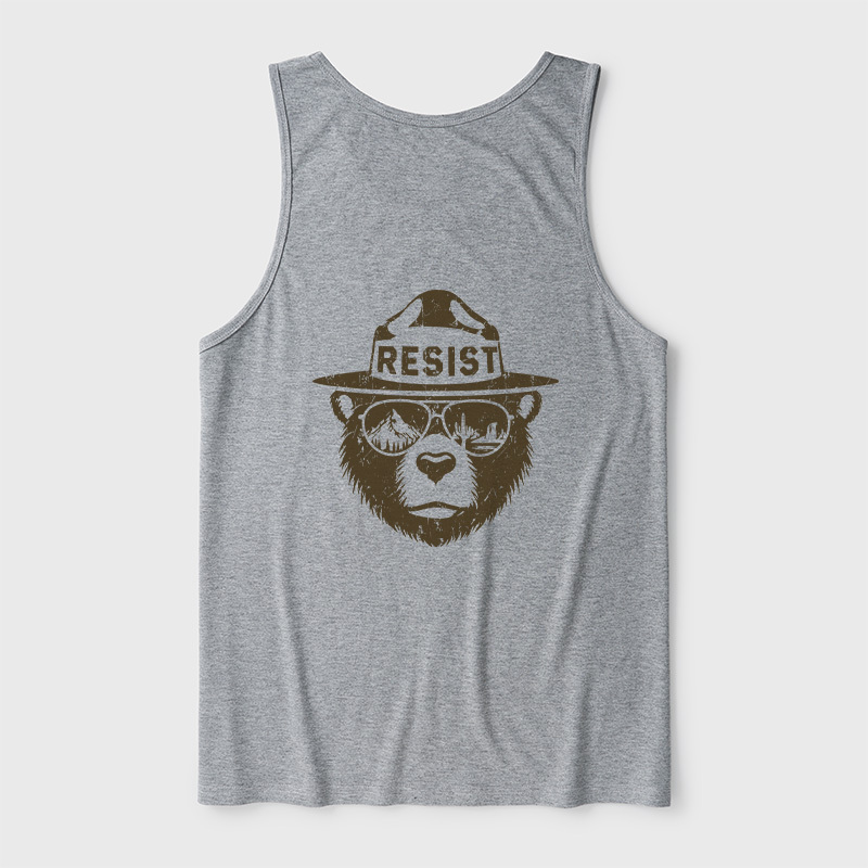 Vintage Alt National Park Service Resist Ultra Soft Heather Tank