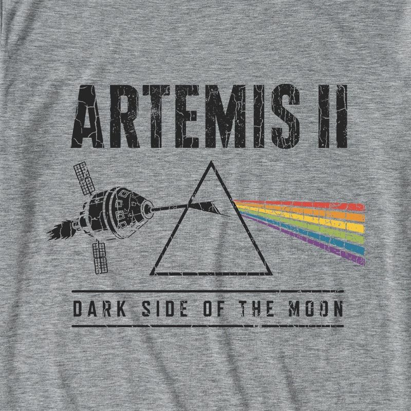 Dark Side Of The Moon Ultra Soft Heather Tee