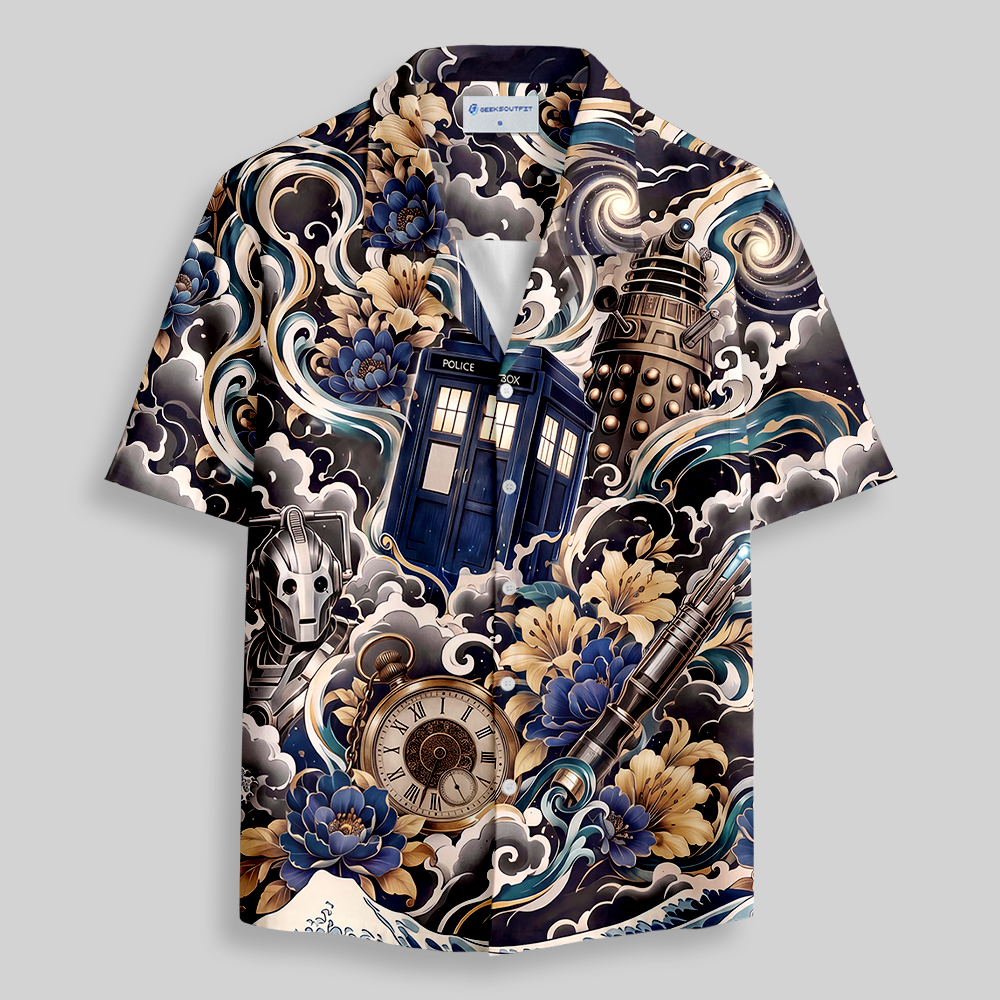 Temporal Breakdown Button Up Pocket Shirt
