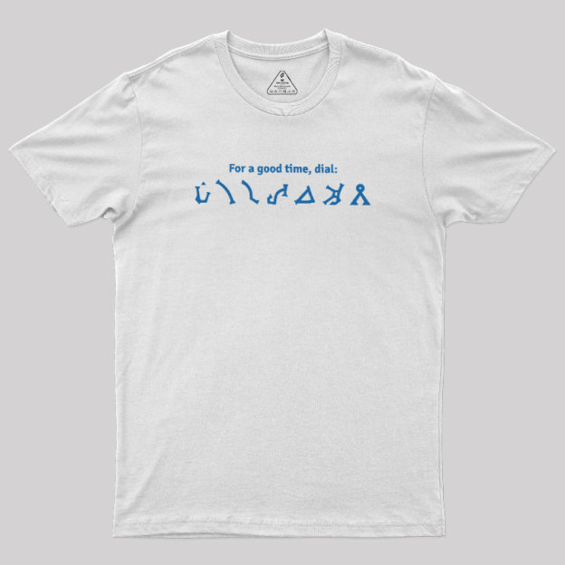 Space Gate Hotline Geek T-Shirt