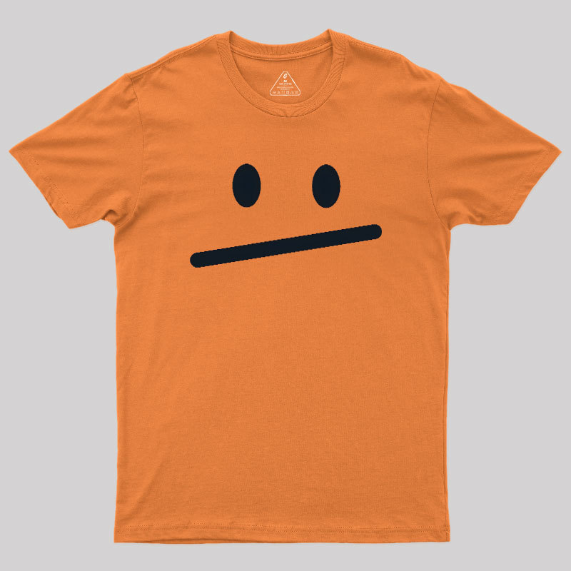 Meh Face Geek T-Shirt