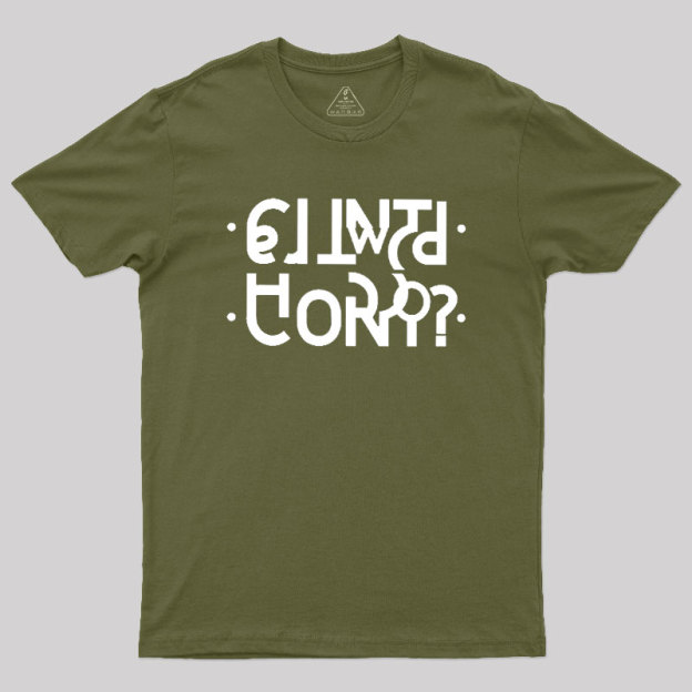Secret Message Geek T-Shirt