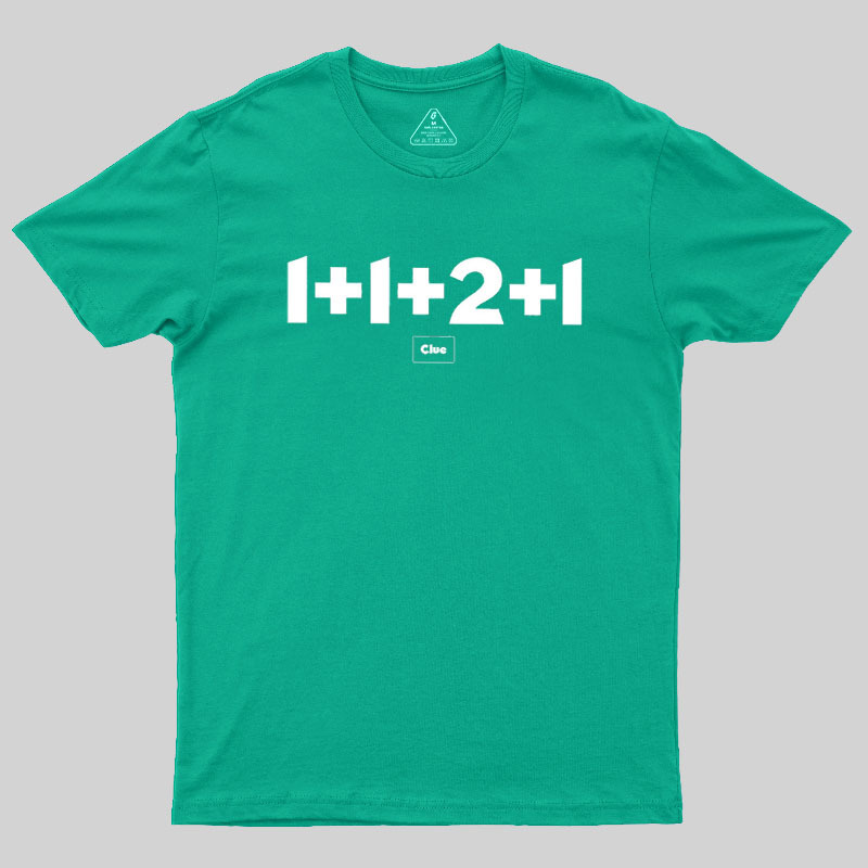 A Clue White T-Shirt Geek T-Shirt