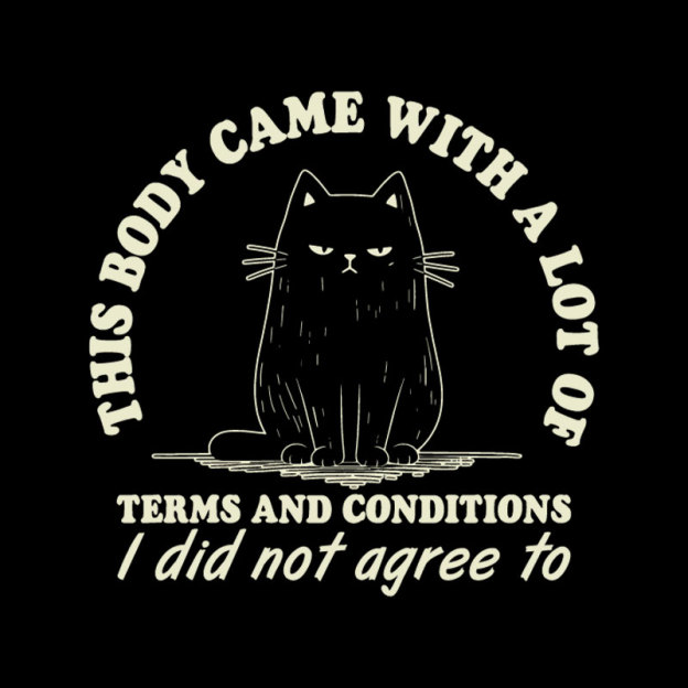 This Body Came With A Lot Of Terms And Conditions Geek T-Shirt