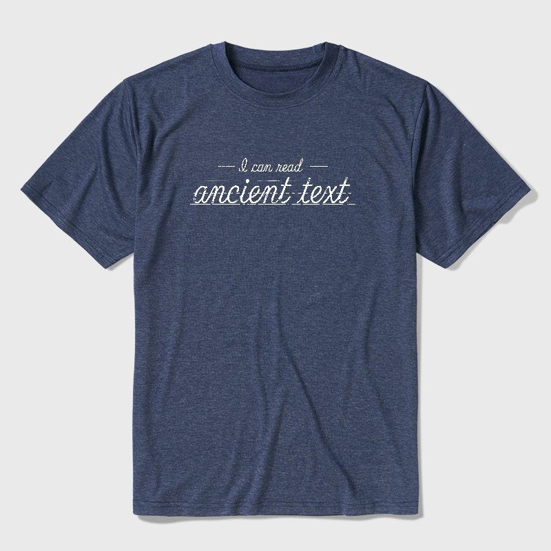 Ancient Text Ultra Soft Heather Tee