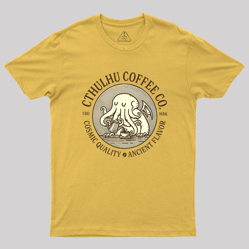 Cthulhu Coffee Co Geek T-Shirt