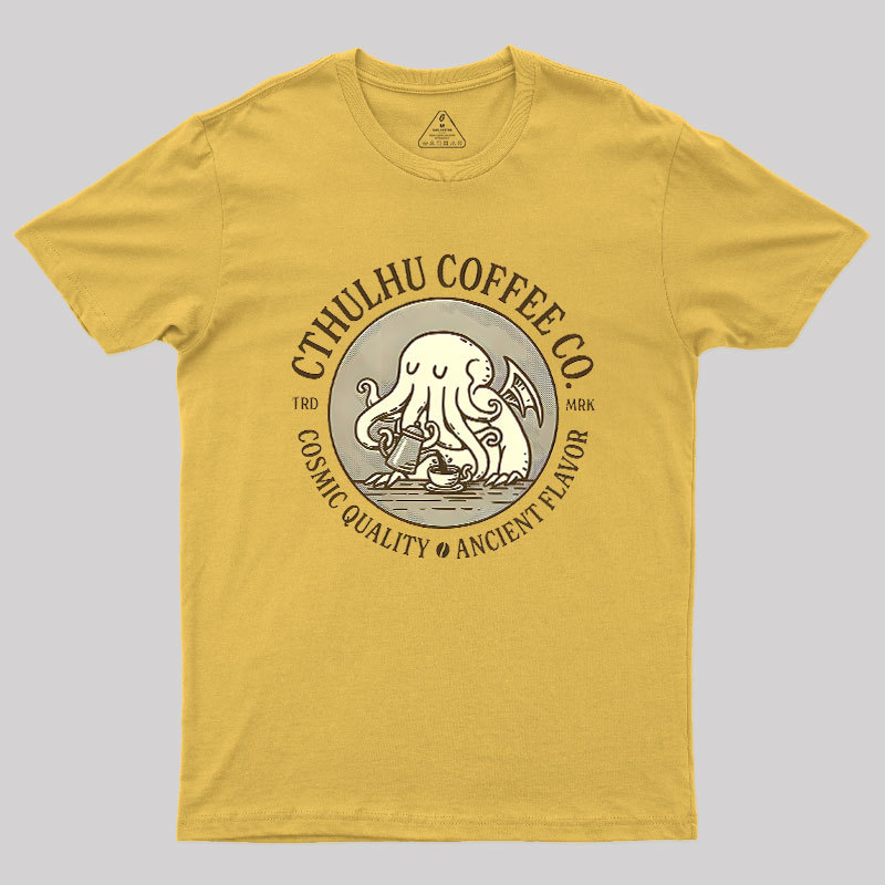 Cthulhu Coffee Co Geek T-Shirt