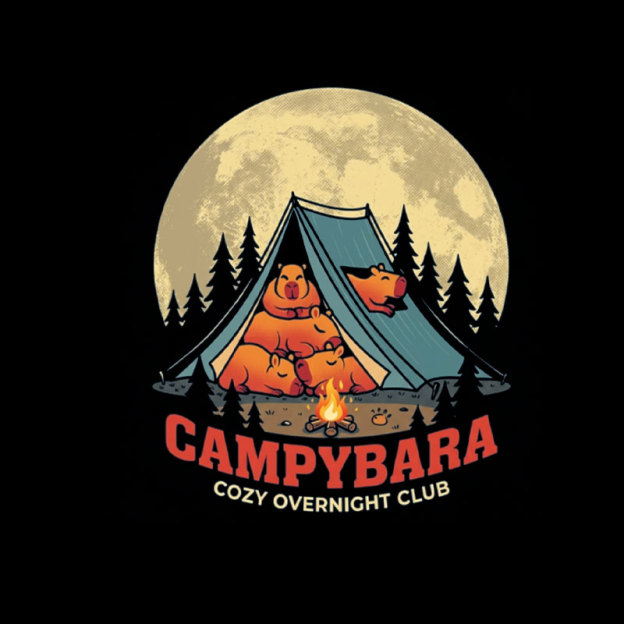 CAMPYBARA Geek T-Shirt